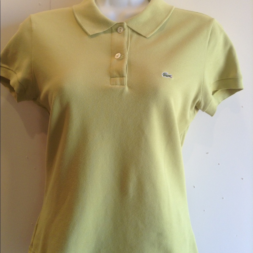 Lacoste women's fitted polo